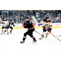 Forward Jeremiah Roberts with the Red Deer Rebels