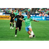 Sounders FC forward Pedro de la Vega