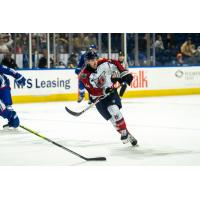 Worcester Railers' Anthony Callin in action