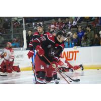 Allen Americans' Brayden Watts in action