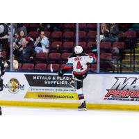 Caden Price with the Kelowna Rockets