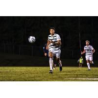 Forward Brigham Larsen with the University of North Carolina-Charlotte