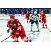 Brayden Watts of the Allen Americans vs. the Tulsa Oilers